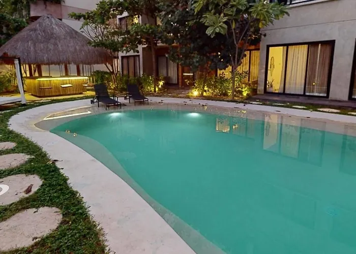 Departamento En Mancondo Tulum, Dentro De Aldea Zama Apartamento *