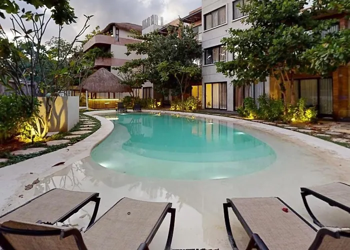 Departamento En Mancondo Tulum, Dentro De Aldea Zama Apartamento *